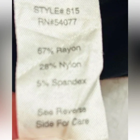 CAbi #615 Moto Blazer Jacket Womens Size S Black Ponte Knit Asymmetrical Zip - Picture 5 of 11